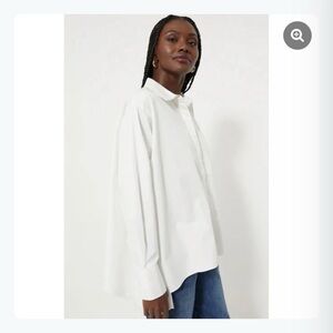 🦁 3/$30 NWT Tuckernuck Cotton Cape White Button-Down Shirt